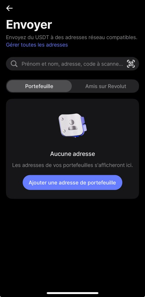 Acheter des USDT sur Revolut 1